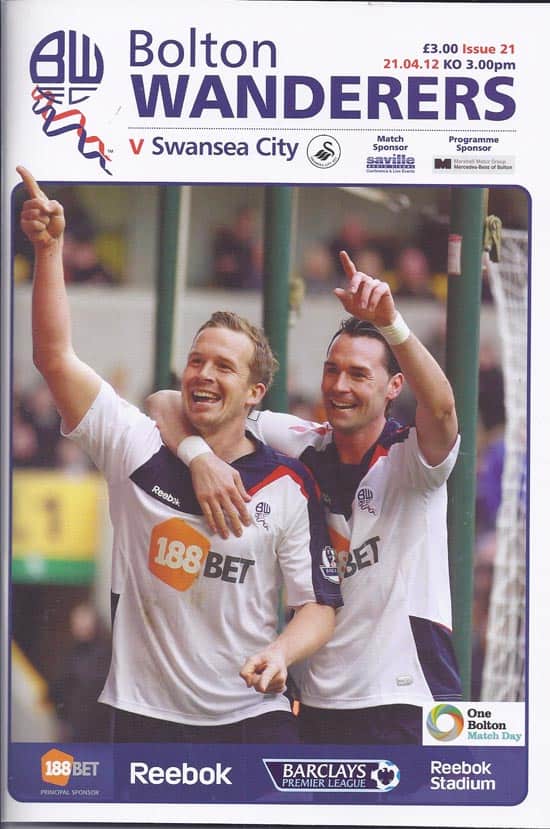 Bolton Wanderers FC v Swansea City FC